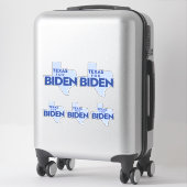 Texas voor Biden Sticker (Koffer)