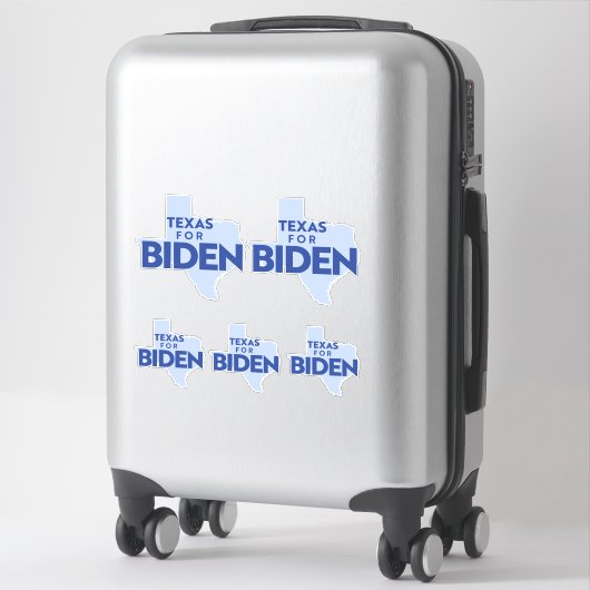 Texas voor Biden Sticker (Koffer)