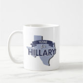 TEXAS VOOR HILLARY -.png Koffiemok (Links)