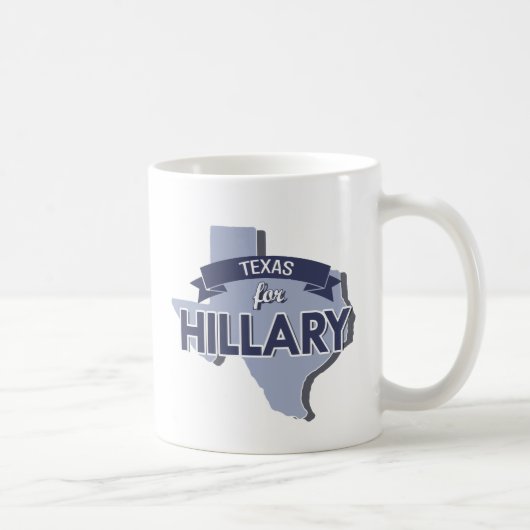 TEXAS VOOR HILLARY -.png Koffiemok (Rechts)