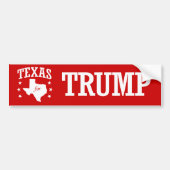 TEXA'S VOOR TRUMP BUMPERSTICKER (Voorkant)