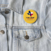 Texas voor Trump Pence 2020 Ronde Button 5,7 Cm (In situ)