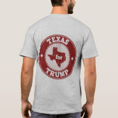 Texas voor Trump T-shirt (Achterkant)
