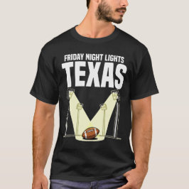 TEXAS VRIJDAGAVOND LICHTEN - DALLAS FOOTBALL T-SHIRT