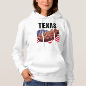 Texas Vrouwen Hooded Sweatshirt (Voorkant)