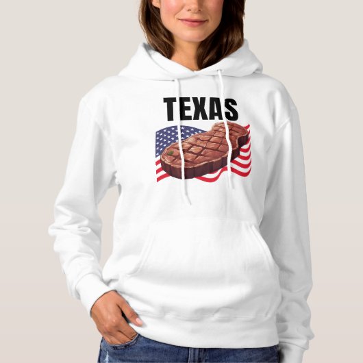 Texas Vrouwen Hooded Sweatshirt (Voorkant)