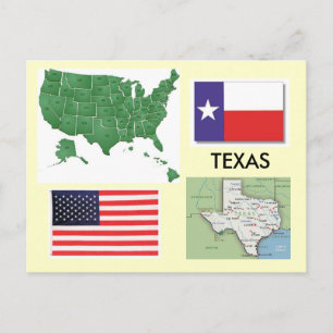 Texas, VS Briefkaart