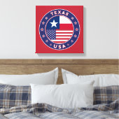 Texas, VS, Texas poster, canvas Afdruk (Insitu (Slaapkamer))