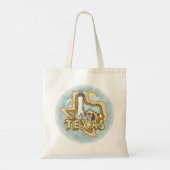 Texas Vuurtoren Tote Bag (Achterkant)