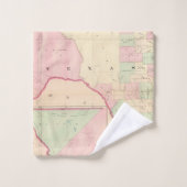Texas W-gedeelte Bad Handdoek (Wasdoekje)