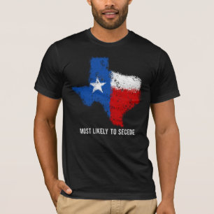 Texas waarschijnlijk het meest naar Secede T-shirt