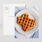 Texas Waffle Briefkaart (Voorkant / Achterkant)