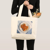 Texas Waffle Grote Tote Bag (Voorkant (product))