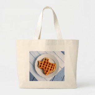 Texas Waffle Grote Tote Bag