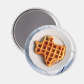 Texas Waffle Magneet (Voorkant / Achterkant)