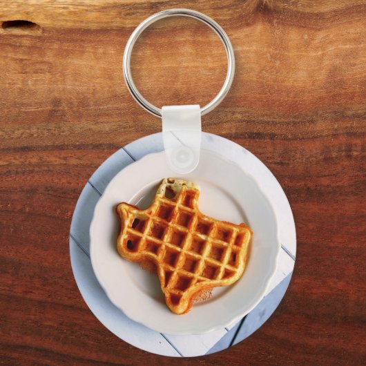 Texas Waffle Sleutelhanger (Voorkant)