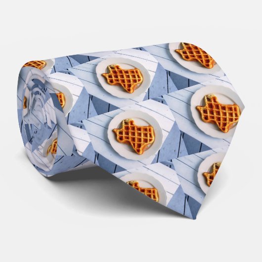 Texas Waffle Stropdas (Opgerold)