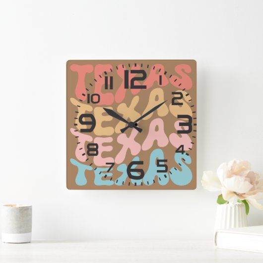 Texas wall klok (Huis)