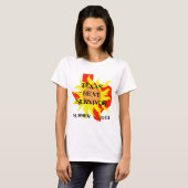 TEXAS-WARMTEOVERLEVING T-SHIRT (Voorkant volledig)