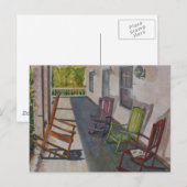 Texas Waterverf Briefkaart (Voorkant / Achterkant)