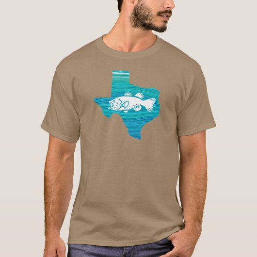 Texas Wave Vist T-shirt (Voorkant)