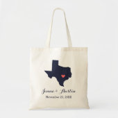 Texas Wedding Welkom Tote Bag (Voorkant)