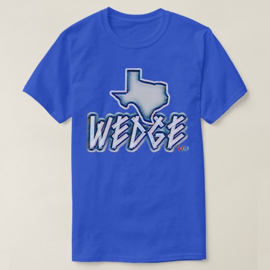 Texas Wedge Hipster Golf T-shirt (Design voorkant)