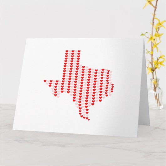 Texas Wenskaart Kaart (Gele Bloem)