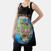 Texas Wereldkaart Schort (Insitu)