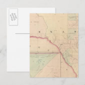 Texas, Western gedeelte Briefkaart (Voorkant / Achterkant)