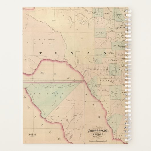 Texas, Western gedeelte Planner (Achterkant)