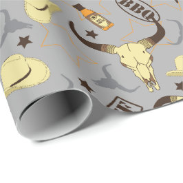 Texas Western Ranch BBQ Hot Sauce en Longhorns Cadeaupapier