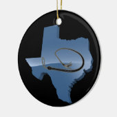 TEXAS WHIP KERAMISCH ORNAMENT (Links)