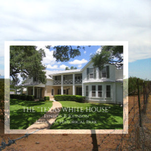 Texas White House, Lyndon B. Johnson NHP Briefkaar Briefkaart