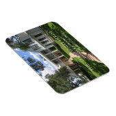 Texas White House, Lyndon B. Johnson NHP Briefkaar Magneet (Rechterzijde)