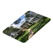 Texas White House, Lyndon B. Johnson NHP Briefkaar Magneet (Linkerzijde)