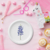 Texas Wild Flower Bluebonnet Papieren Bordje (Feest)