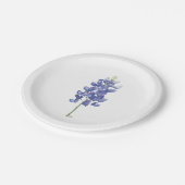 Texas Wild Flower Bluebonnet Papieren Bordje (Gekanteld)