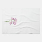 Texas Wild Flower Buttercup, roze, lavendelbloem Theedoek (Horizontaal)