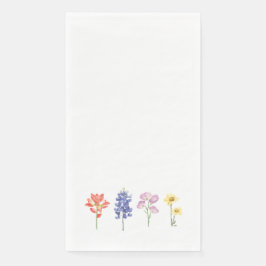 Texas Wild Flowers - Indiase verfkwast, Bluebonnet Servet