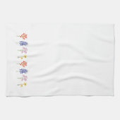 Texas Wild Flowers - Indiase verfkwast, Bluebonnet Theedoek (Horizontaal)