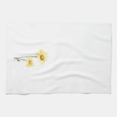 Texas Wild Flowers - Zonnebloem, geel Theedoek (Horizontaal)