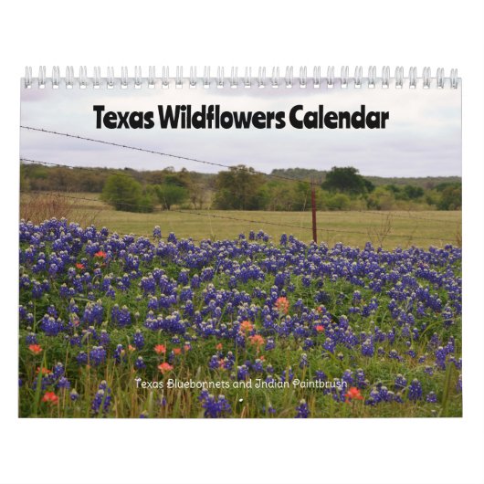 Texas Wildebloemen Kalender (Hoes)
