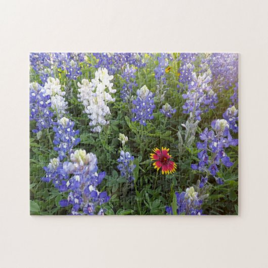 Texas Wildflower 10x14 Puzzle Legpuzzel (Horizontaal)
