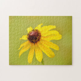 Texas Wildflower Coneflower Art Zonneschijn Puzzel