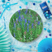 Texas Wildflower Field Paper-Borden Papieren Bordje (Feest)
