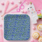 Texas Wildflower Field Paper-Borden Papieren Bordje (Feest)