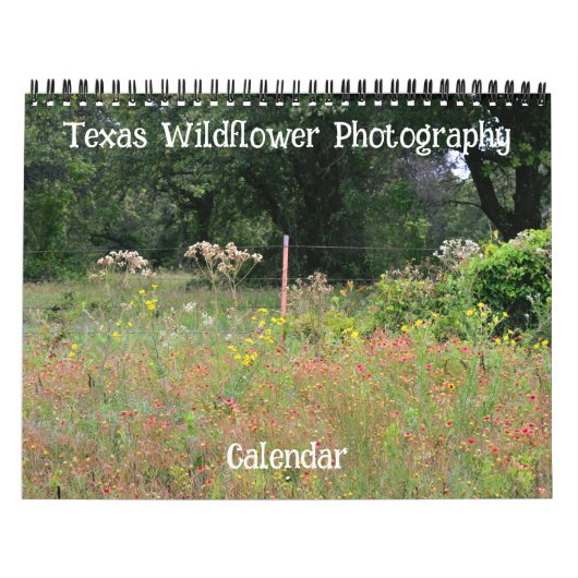 Texas Wildflower Fotokalender Kalender (Hoes)