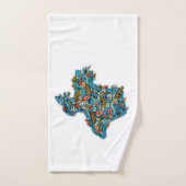 Texas Wildflower Hand Towel Handdoek (Handdoek)