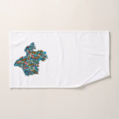 Texas Wildflower Hand Towel Handdoek (Handdoek)